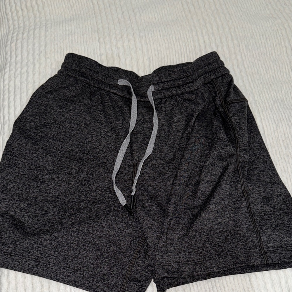 lululemon athletica Dark Heather Gray Athletic Shorts